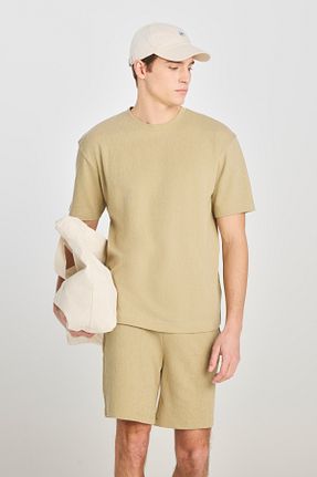 تیشرت خاکی مردانه Relaxed Lee - کد 922287398