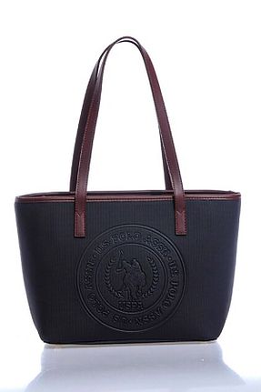 کیف دوشی سرمه ای زنانه چرم مصنوعی U.S. Polo Assn. - کد 841501986