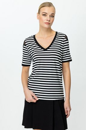 بلوز مشکی زنانه ساده ON - کد 921553959