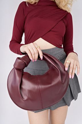 کیف دستی زرشکی زنانه سایز متوسط Muggo - کد 917990157