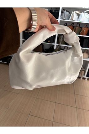کیف دستی سفید زنانه ابعاد کوچک GÖNÜL - کد 921568055