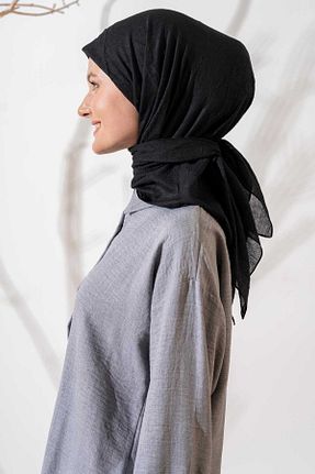 روسری مشکی پلی استر Çiçek Butik ve Tuhafiye - کد 921571621