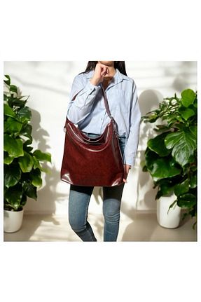 کیف دوشی زرشکی زنانه MODA - کد 921579694