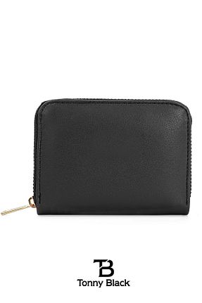 کیف پول مشکی زنانه ابعاد کوچک Tonny Black - کد 366495295