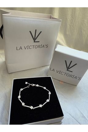 دستبند نقره زنانه 925 عیار la victorias - کد 921588877