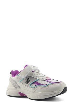 کفش دو و میدانی و تمرینی سفید بچه گانه U.S. Polo Assn. - کد 894018859