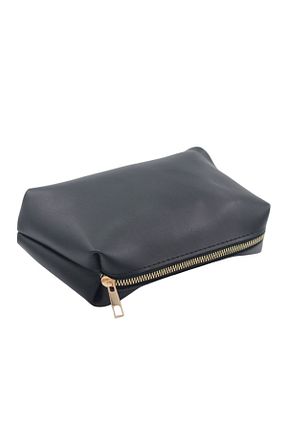 کیف پورتفوی و کلاچ مشکی زنانه چرم مصنوعی ELERZU - کد 922302228
