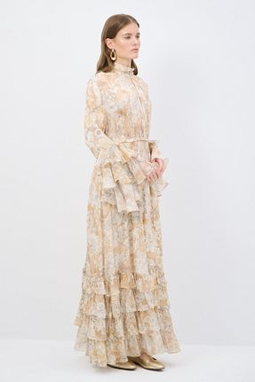 لباس بژ زنانه بافتنی adL - کد 920763004
