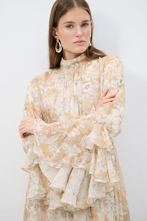 لباس بژ زنانه بافتنی adL - کد 920763004