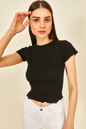 بادی مشکی زنانه یقه دوچرخه EYYE - کد 921599125