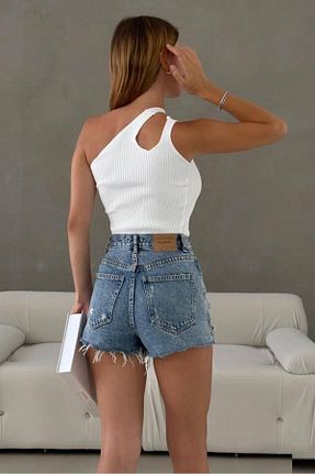 بلوز سفید زنانه ساده Secret Passion Lingerie - کد 921604467