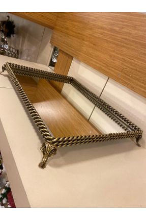 سینی خاکی برنجی PLUS HOME - کد 921605417