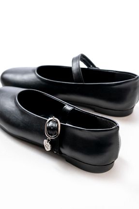 بابت مشکی زنانه چرم مصنوعی Mida Shoes - کد 921605586