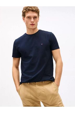 تیشرت سرمه ای مردانه رگولار Tommy Hilfiger - کد 886714458
