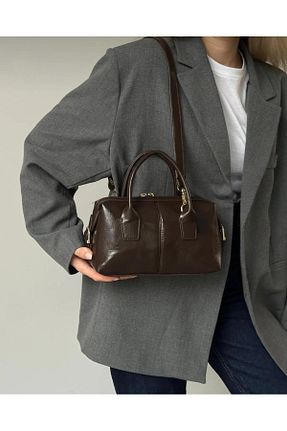 کیف دستی قهوه ای زنانه چرم مصنوعی Butik - کد 921636293
