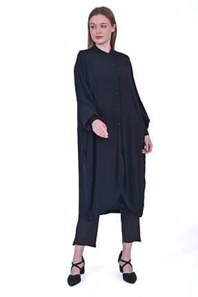 پیراهن مشکی زنانه یقه دوچرخه Invee - کد 891533842