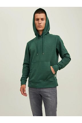 سوئیشرت سبز مردانه ساده Jack & Jones - کد 753819230