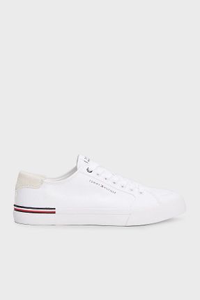کفش اسنیکر سفید مردانه بند دار Tommy Hilfiger - کد 901396443