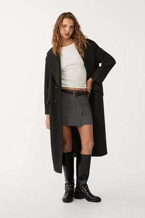 تیشرت نباتی زنانه Straight Stradivarius - کد 755558551