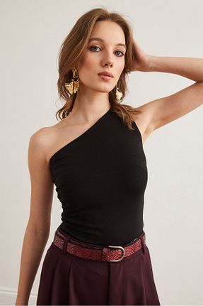 بلوز مشکی زنانه ساده Olalook - کد 917527631