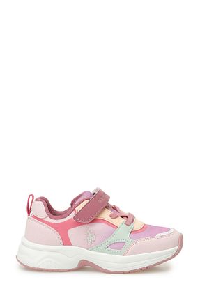 کفش دو و میدانی و تمرینی صورتی بچه گانه U.S. Polo Assn. - کد 894017656