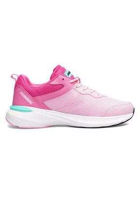 کفش اسنیکر صورتی زنانه بند دار hummel - کد 848458653