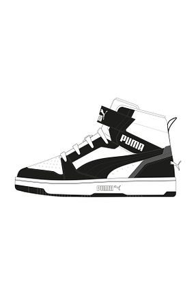 کفش اسنیکر رنگی بچه گانه بند دار Puma - کد 783506424
