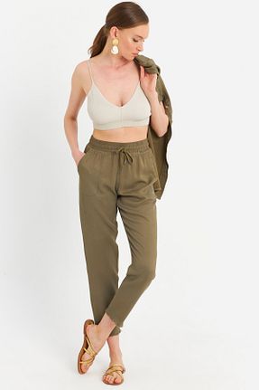 شلوار خاکی زنانه بافتنی Cool & Sexy - کد 921075389