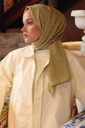 شال بژ زنانه پلی استر VALORSCARF - کد 921652508