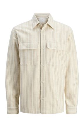 پیراهن بژ مردانه Relaxed Jack & Jones - کد 921652531