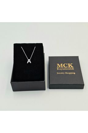 گردنبند نقره طوسی زنانه 925 عیار MCK - کد 921664661