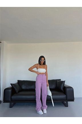 شلوار بنفش زنانه بافتنی Arben Boutique - کد 928887719