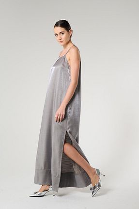 لباس طوسی زنانه بافتنی ZYRAH - کد 900612786