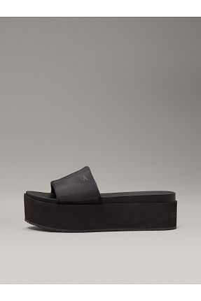 دمپائی مشکی زنانه پلی استر Calvin Klein - کد 922385927