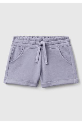 شلوارک و برمودا بنفش بچه گانه بافت United Colors of Benetton - کد 921673362