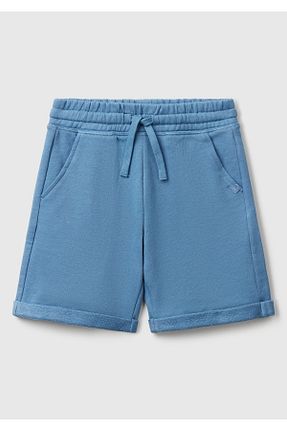 شلوارک و برمودا آبی بچه گانه رگولار United Colors of Benetton - کد 921673393
