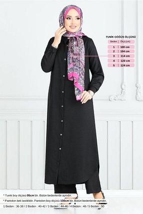ست بالاتنه و پائین تنه مشکی زنانه بافتنی ModaMerve - کد 903338182