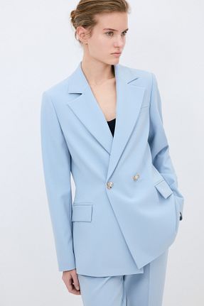 کت آبی زنانه Fitted adL - کد 921681529