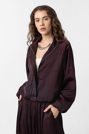 کت زرشکی زنانه Relaxed Antioch - کد 921677854