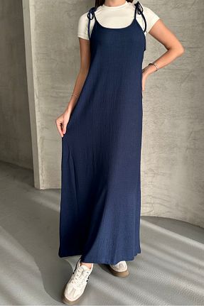 لباس آبی زنانه بافتنی macharel jeans - کد 921682570