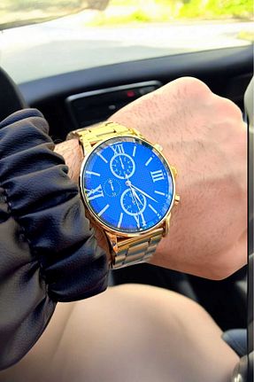 ساعت مچی طلائی مردانه 36-40 میلی متر Neorney - کد 867026136