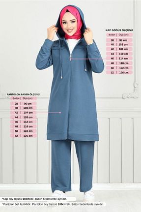 ست بالاتنه و پائین تنه سرمه ای زنانه بافتنی ModaMerve - کد 898353874