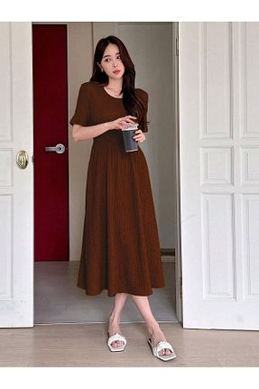 لباس متالیک زنانه بافتنی Trendseninle - کد 921689439