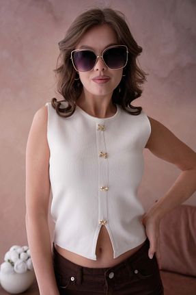 بلوز طوسی زنانه ساده Park Karon - کد 921701419