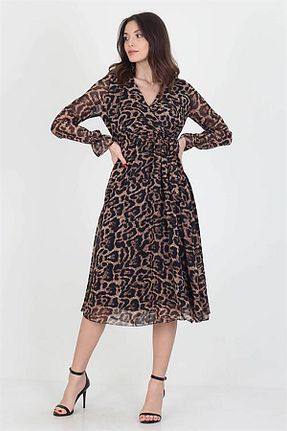 لباس بژ زنانه بافتنی Neşeli Butik - کد 250696850