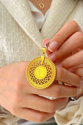 گردنبند طلا رنگی زنانه 14 عیار SEYHAN KUYUMCULUK - کد 921088014