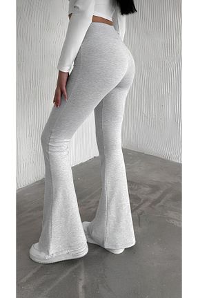 ست بالاتنه و پائین تنه طوسی زنانه پنبه ای neslihansarıca - کد 921619461
