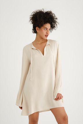لباس بژ زنانه بافتنی Store - کد 906243059