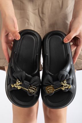 دمپائی مشکی زنانه EVA PLN SHOES - کد 898400486