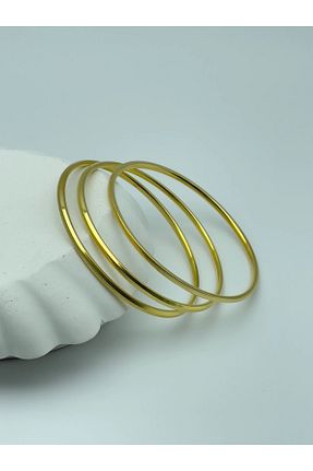 دستبند استیل (فولاد) زرد استیل ضد زنگ İNN JEWELLERY - کد 921758568